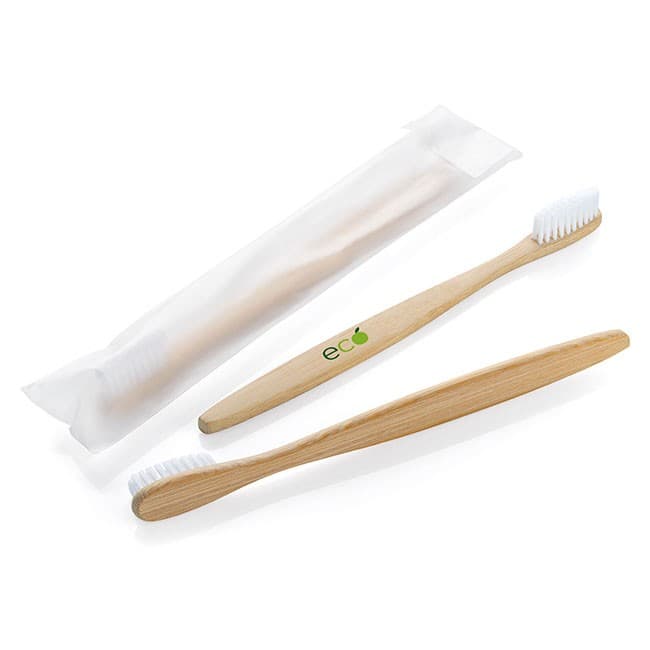 Branded Bamboo Toothbrush 18cm