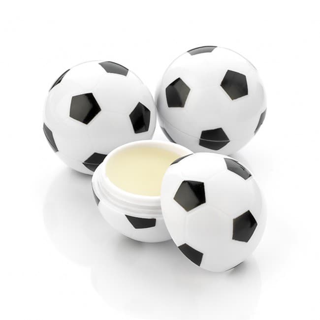 Custom Printed Football Shaped Lip Balm