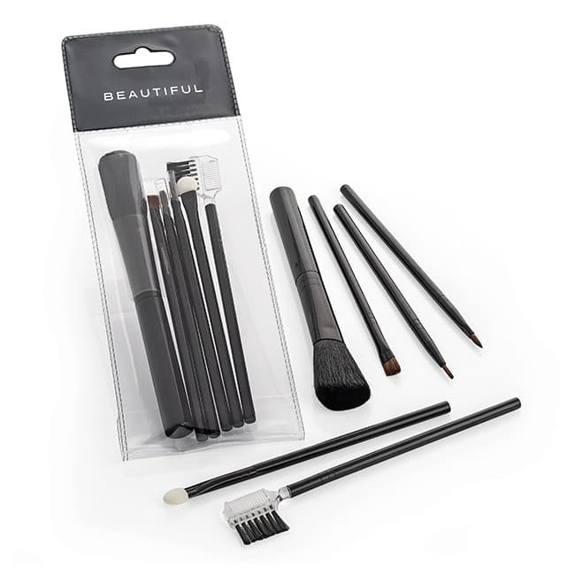 Branded 6pc Brush and Applicator Set