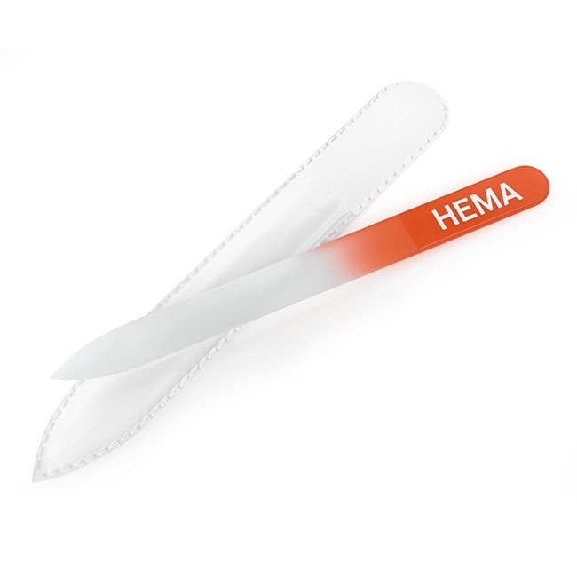 Branded Glass Nail File 135mm