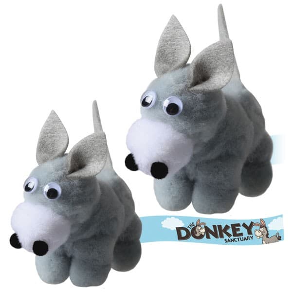 Custom Printed Large Donkey Logobug