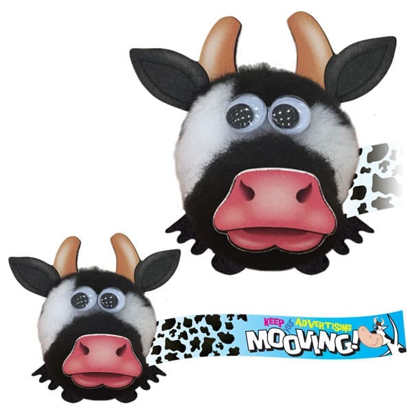 Custom Printed Cow Logobug