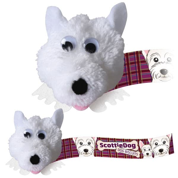 Custom Printed Scottie Dog Logobug