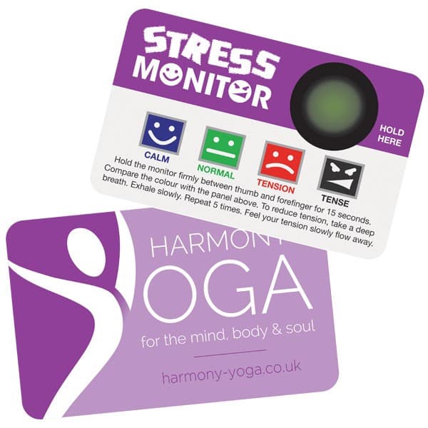 Branded Stress Monitor Card