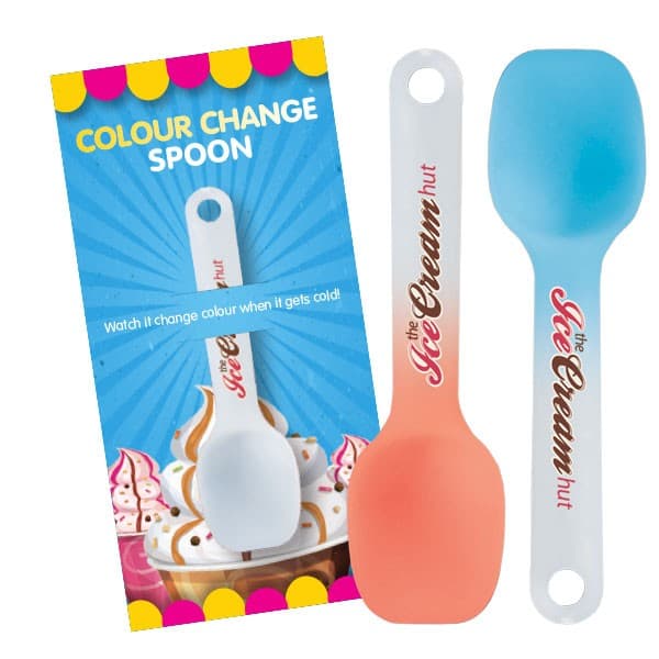 Branded Colour Changing Spoons