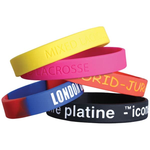 Custom Printed Silicone Wristbands