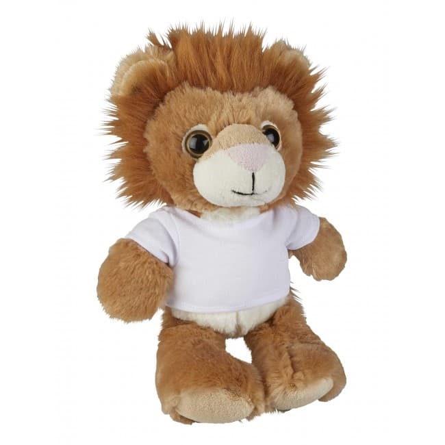 Custom Printed 18cm Lion With T-Shirt