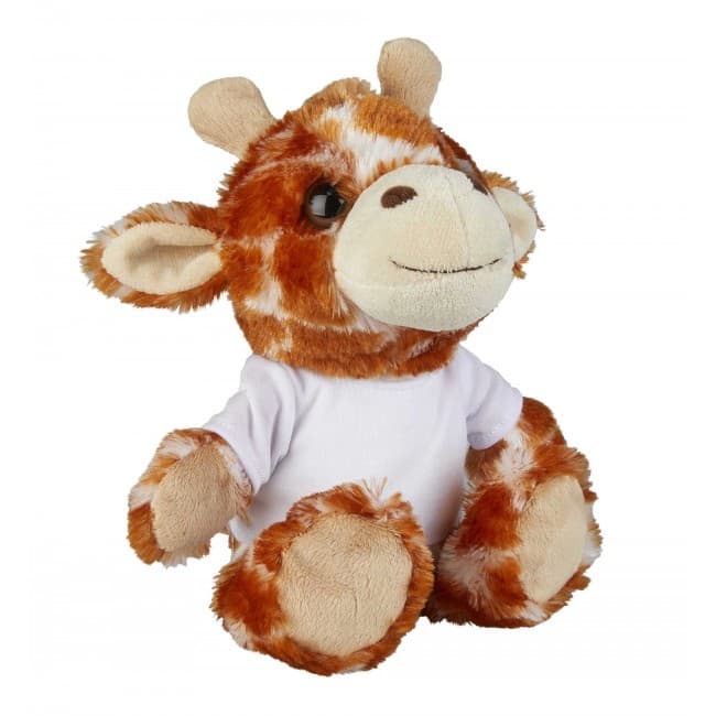 Custom Printed 18cm Giraffe With T-Shirt