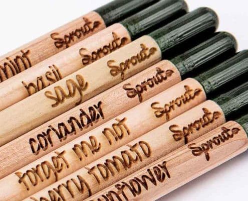 Custom Printed Sprout Customised Pencil