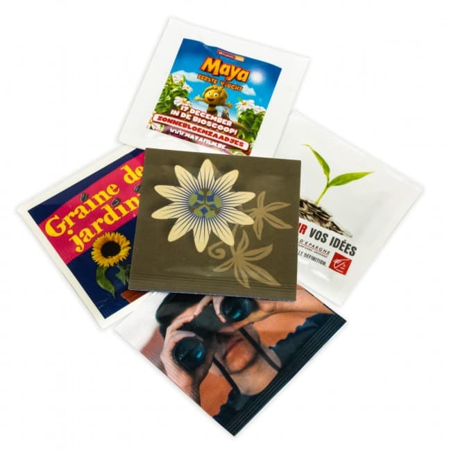 Custom Printed Small Seed Packets - Gloss