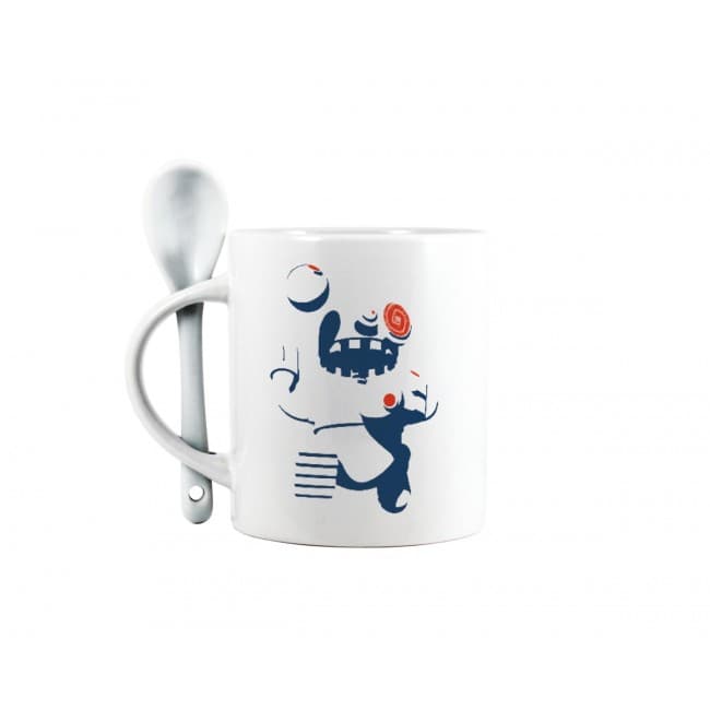 Custom Printed Spoon Mug