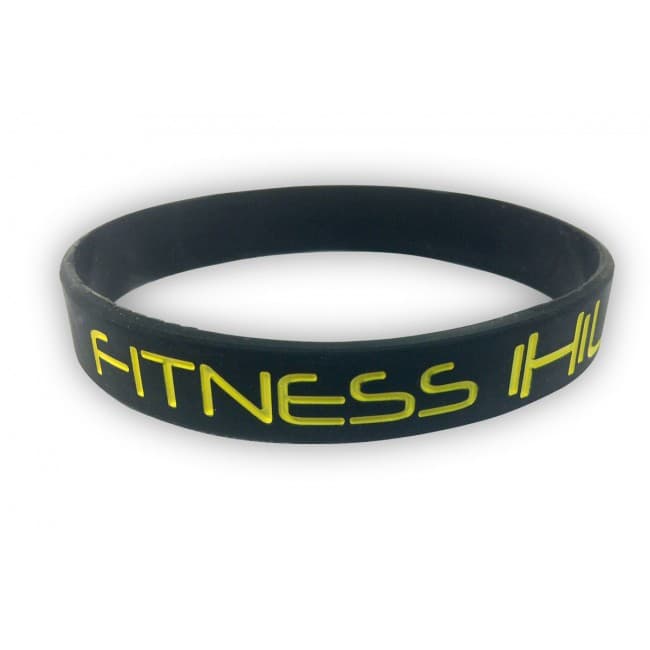 Custom Printed EXPRESS - Silicon Wristbands - Debossed with Colour Infill