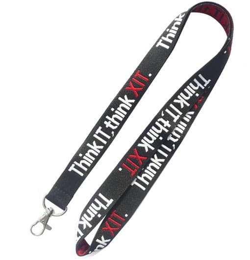 Custom Printed 15mm Lanyard Woven