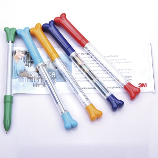 Custom Printed Banner Pen - Bone Shaped