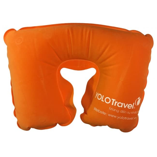 Custom Printed Travel Pillow - Inflatable