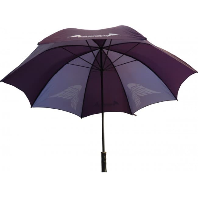 Custom Printed Bedford Black Umbrella - Image 2