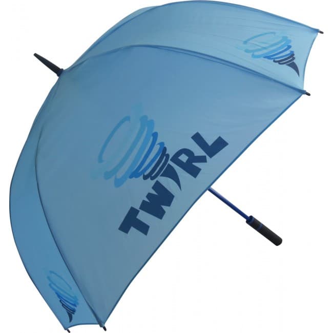 Custom Printed FARE Style UK AC Square Umbrella - Image 1