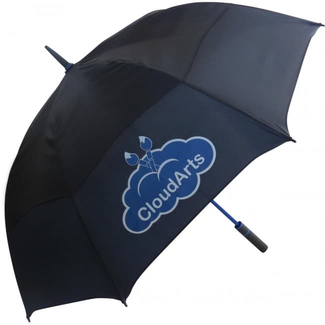 Custom Printed FARE Style UK AC Vented Umbrella - Image 1