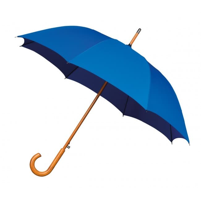 Custom Printed Executive Wood Crook Umbrella - Image 5