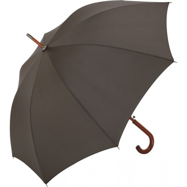 Custom Printed FARE Woodshaft AC Regular Umbrella - Image 2