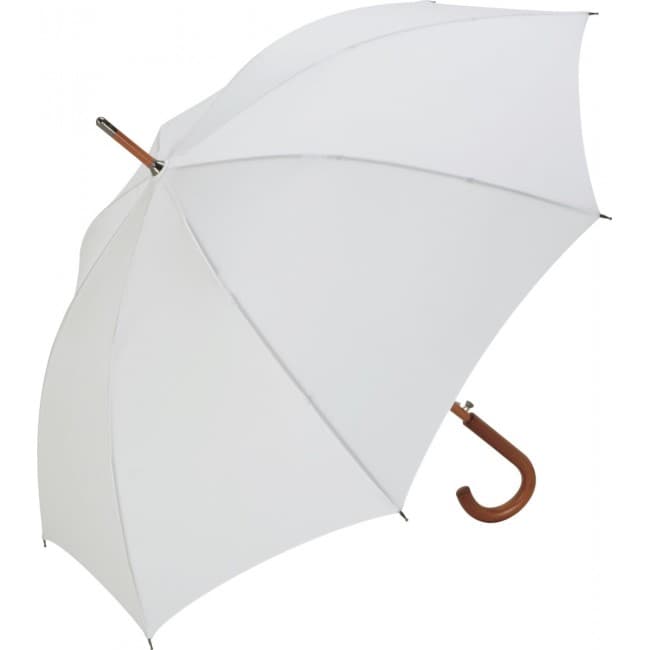 Custom Printed FARE Woodshaft AC Regular Umbrella - Image 3