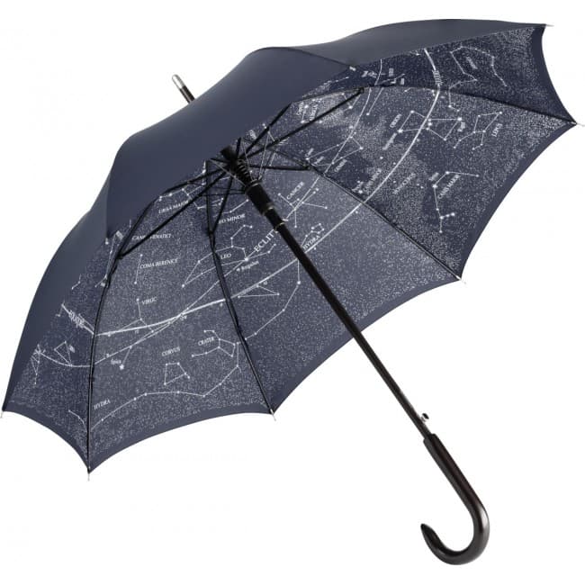 Custom Printed FARE Woodshaft AC Regular Umbrella - Image 1