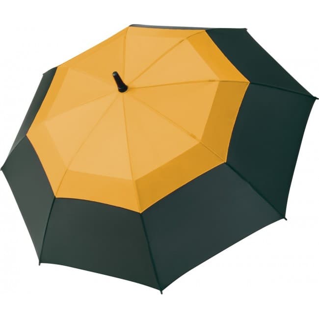 Custom Printed FARE Fiberglass Fibermatic Vent Midsize Umbrella - Image 1