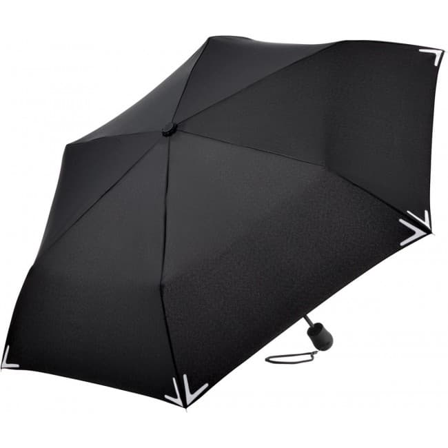 Custom Printed FARE Mini Safe Brella LED Light Umbrella - Image 2