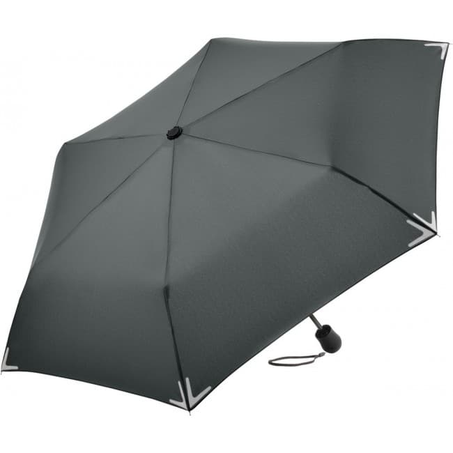 Custom Printed FARE Mini Safe Brella LED Light Umbrella - Image 4