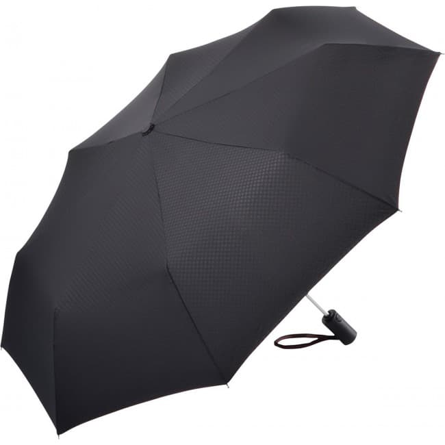 Custom Printed FARE Trimagic Safety Redline Mini Umbrella - Image 1