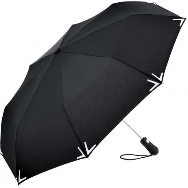 Custom Printed FARE Safe Brella AC LED Mini Umbrella - Image 2