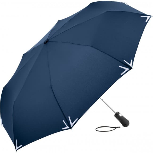 Custom Printed FARE Safe Brella AC LED Mini Umbrella - Image 3