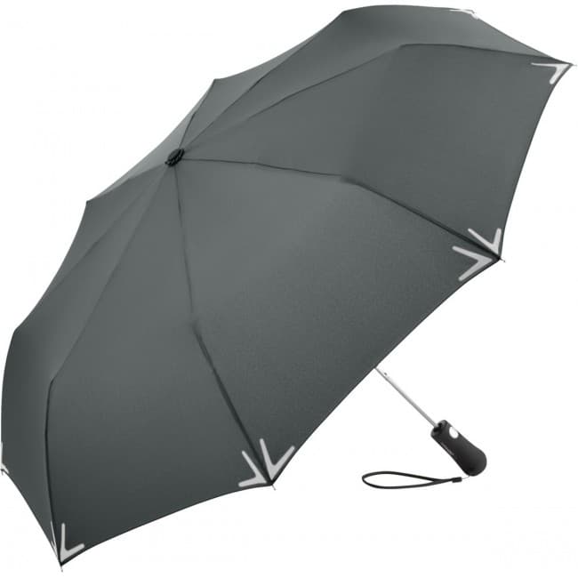 Custom Printed FARE Safe Brella AC LED Mini Umbrella - Image 4