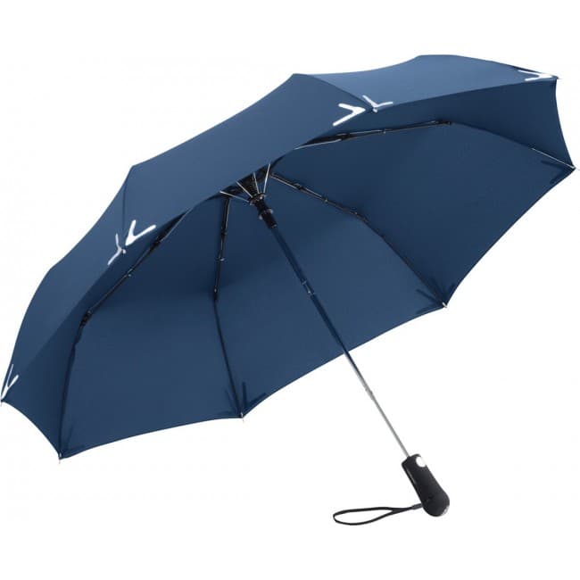 Custom Printed FARE Safe Brella AC LED Mini Umbrella - Image 5