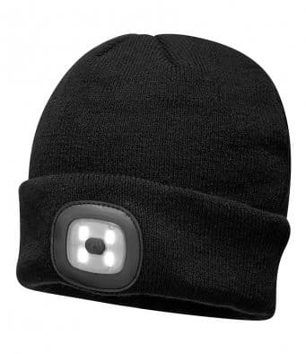 Custom Printed Portwest LED Head Light Beanie - Image 4