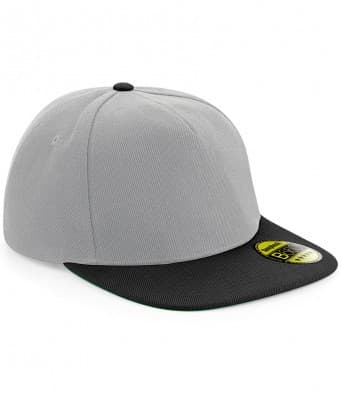 Custom Printed Beechfield Original Flat Peak Snapback Cap - Image 1