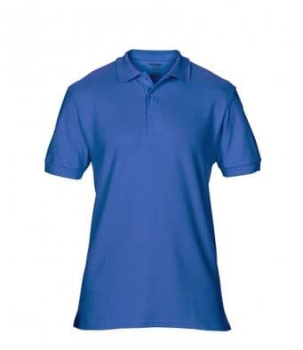 Custom Printed Gildan Premium Cotton® Double Piqué Polo Shirt - Image 4