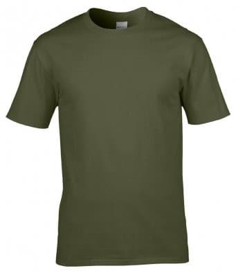 Custom Printed Gildan Premium Cotton® T-Shirt - Image 1