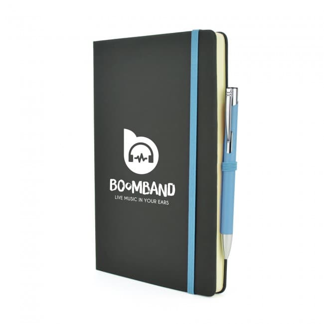 Custom Printed A5 Mole Mate Black Notebook - Image 6