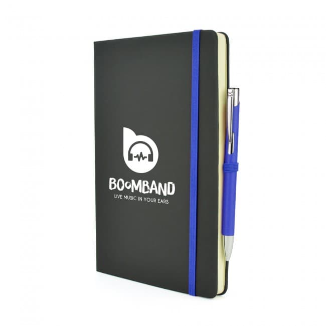 Custom Printed A5 Mole Mate Black Notebook - Image 9