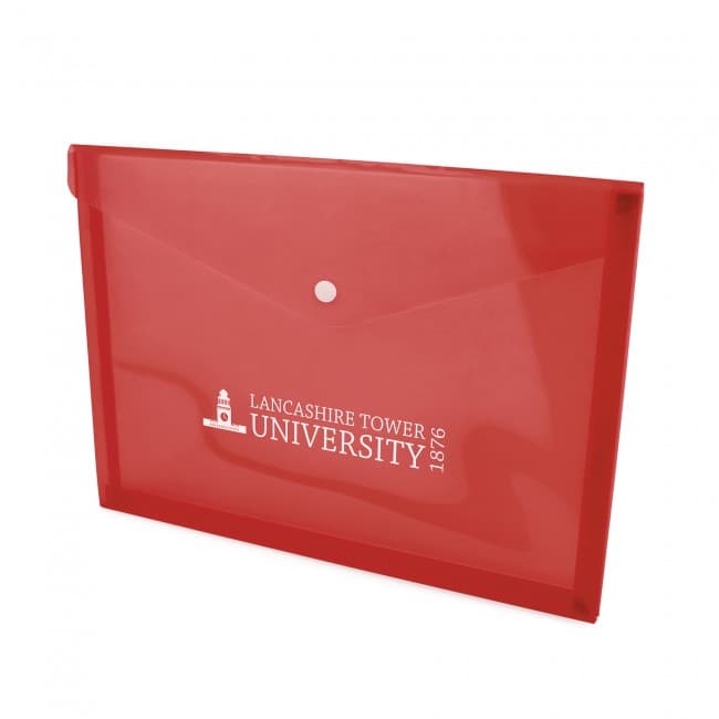 Custom Printed Hyde Translucent Document Folder - Image 2