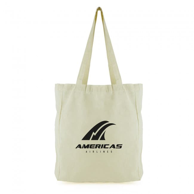 Custom Printed Robinson Cotton Shopper Tote Bag - Image 3