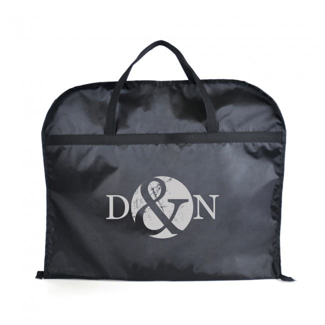 Custom Printed Black Garment Suit Bag