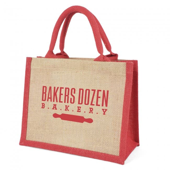 Custom Printed Promotional Walton Jute Bag - Image 2