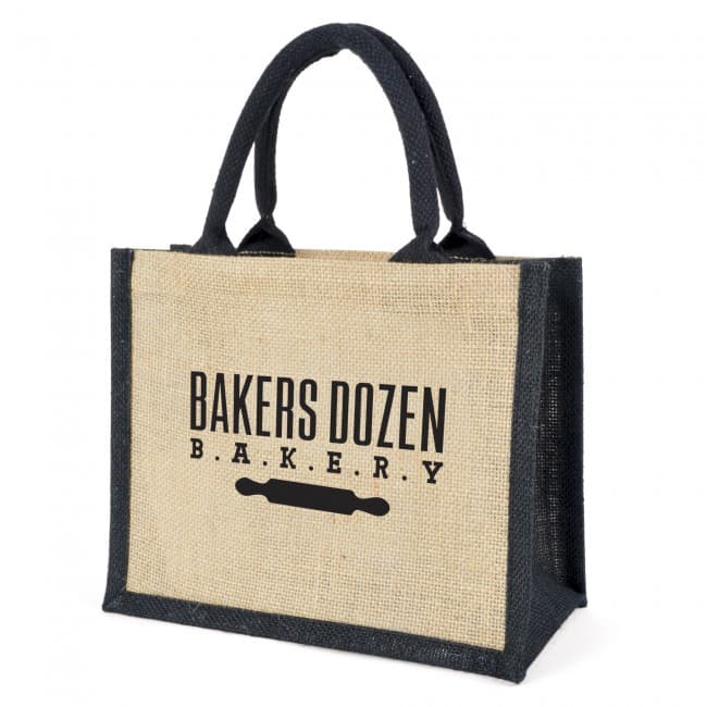 Custom Printed Promotional Walton Jute Bag - Image 3