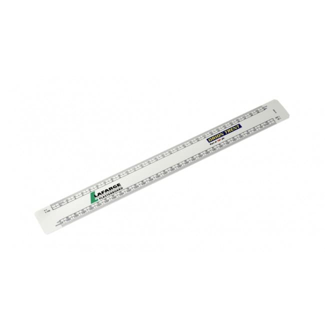 Custom Printed 300mm Oval Scale Ruler