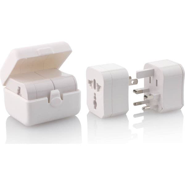 Branded Travel Adaptor in Presentation Case