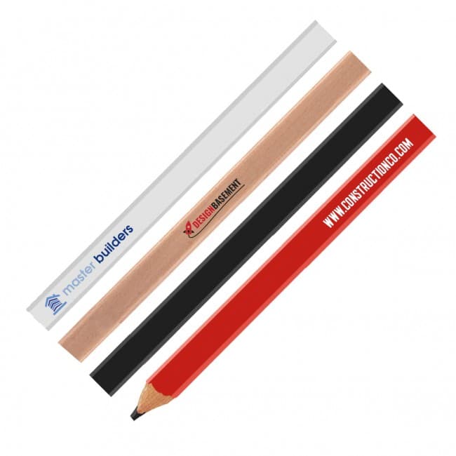 Branded Carpenters Pencil (Full Colour)