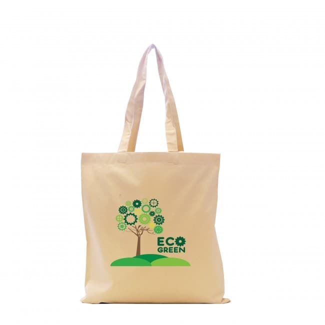 Custom Printed Dunham 8oz Premium Natural Cotton Shopper Bag