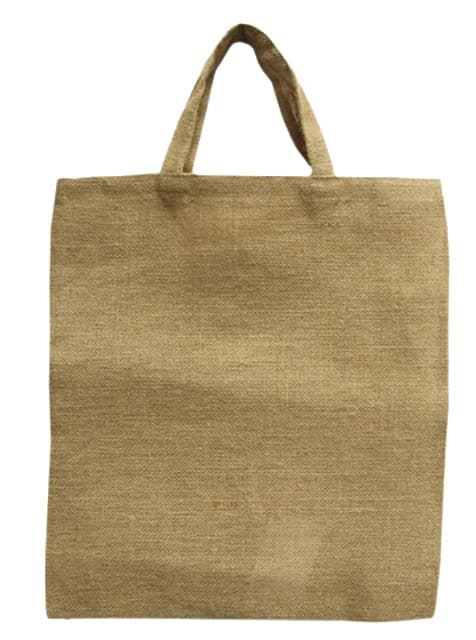 Custom Printed Natural Jute Reusable Eco Shopper Bag